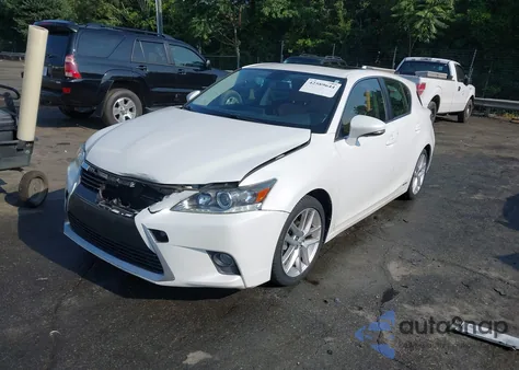 2014 Lexus Ct 200H из США, поврежденный, VIN JTHKD5BH3E2208137
